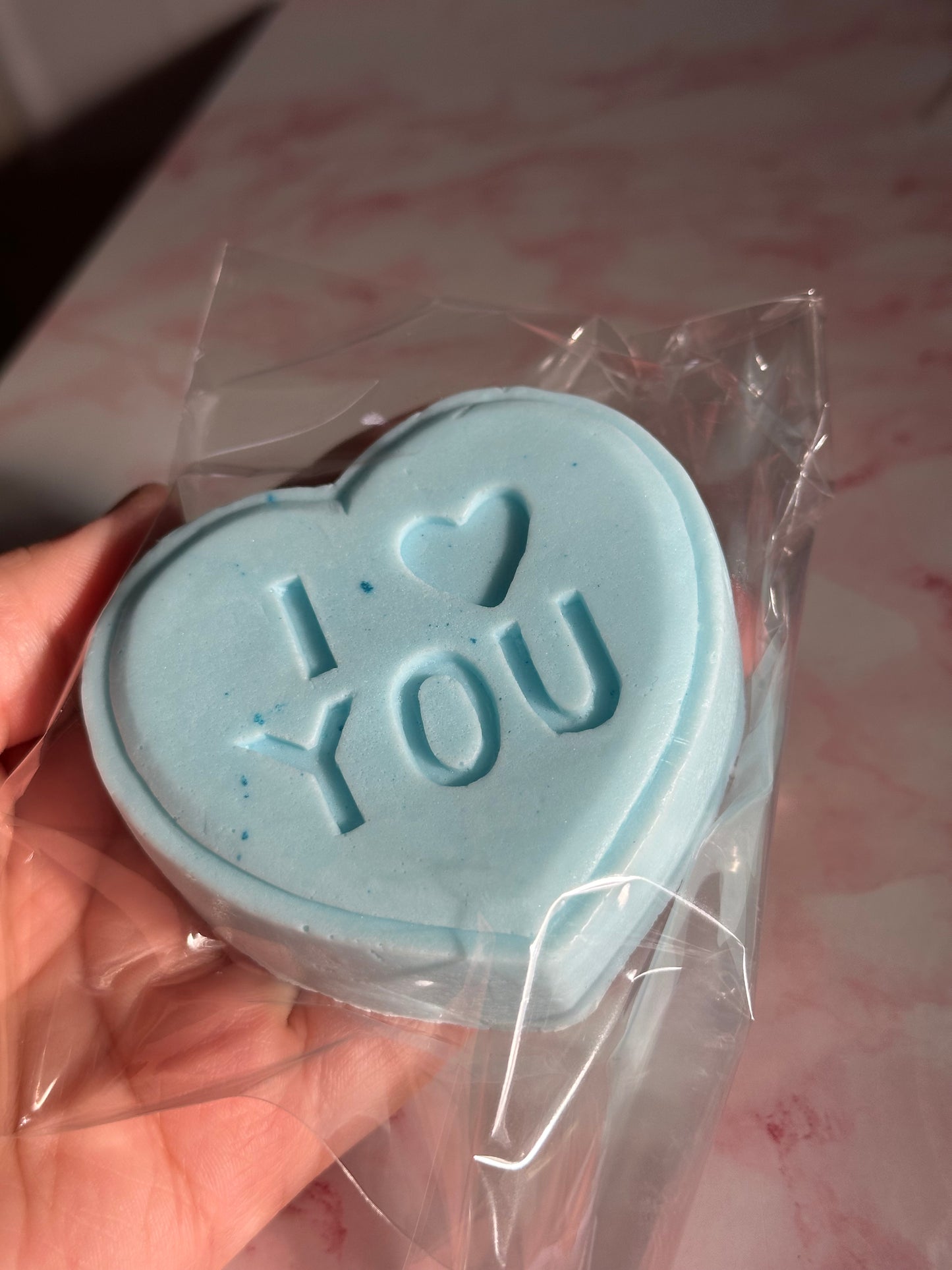 "I Love You" bar soap