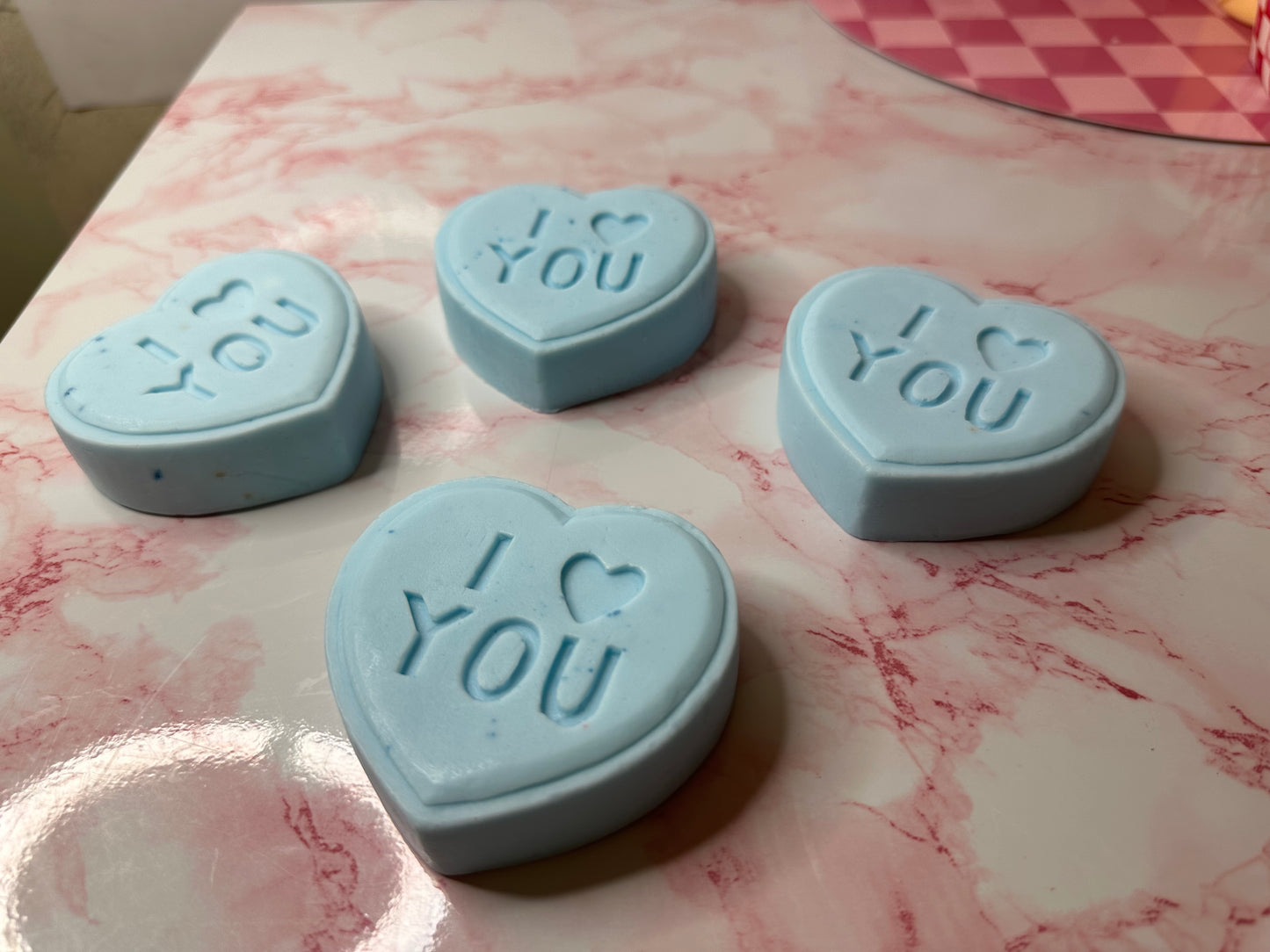 "I Love You" bar soap