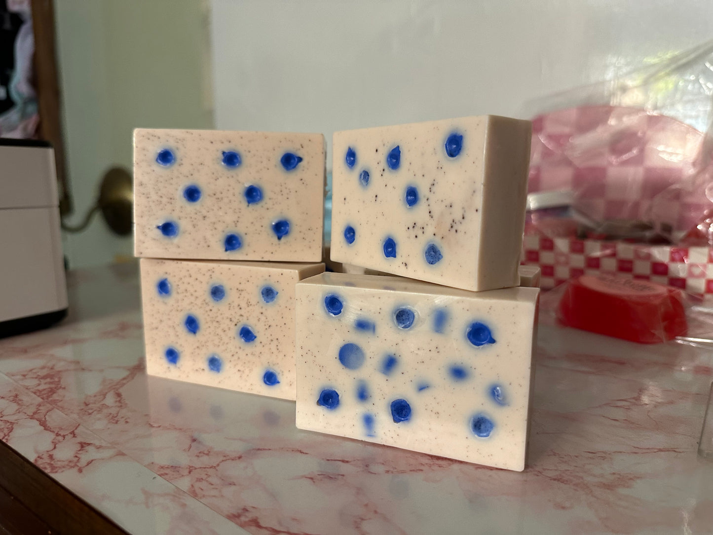 Blueberry Muffin Soap Bars