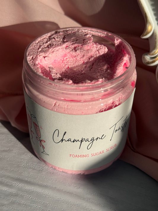 Champagne Toast Foaming Sugar Scrub