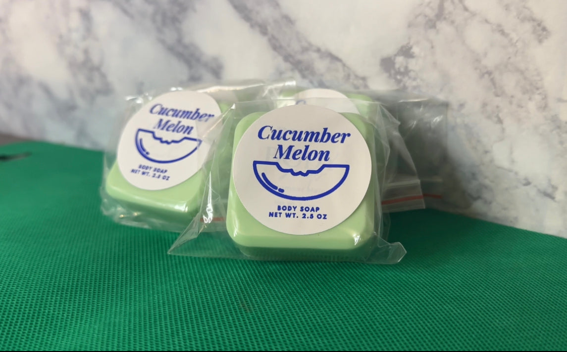 Cucumber Melon Little Soap Bar